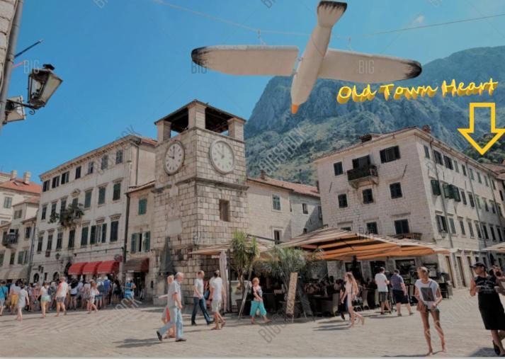 Old Town Heart Apartment โกตอร์ ภายนอก รูปภาพ